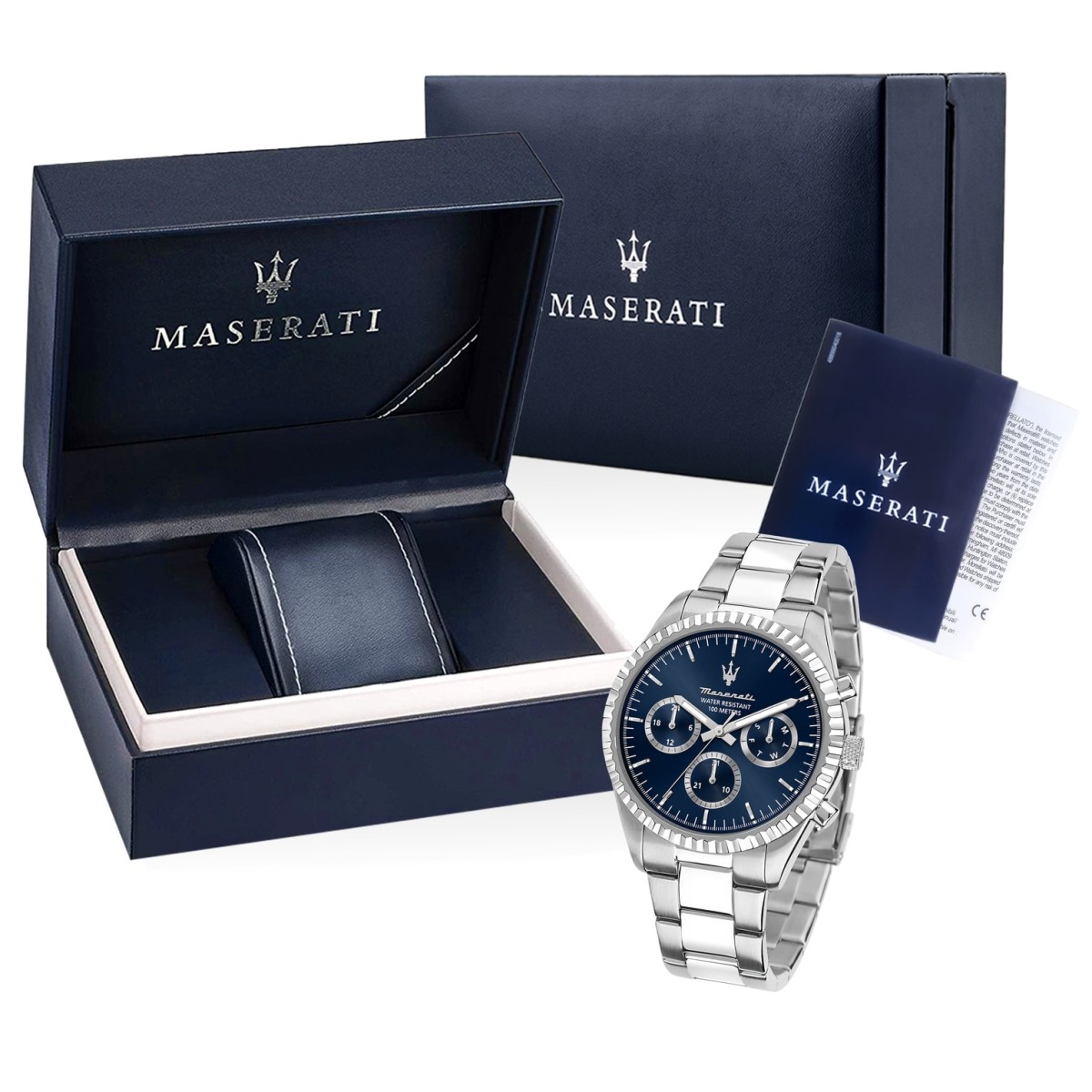 Maserati Herrenuhr COMPETIZIONE Multifunktion Edelstahl UMAR8853100022