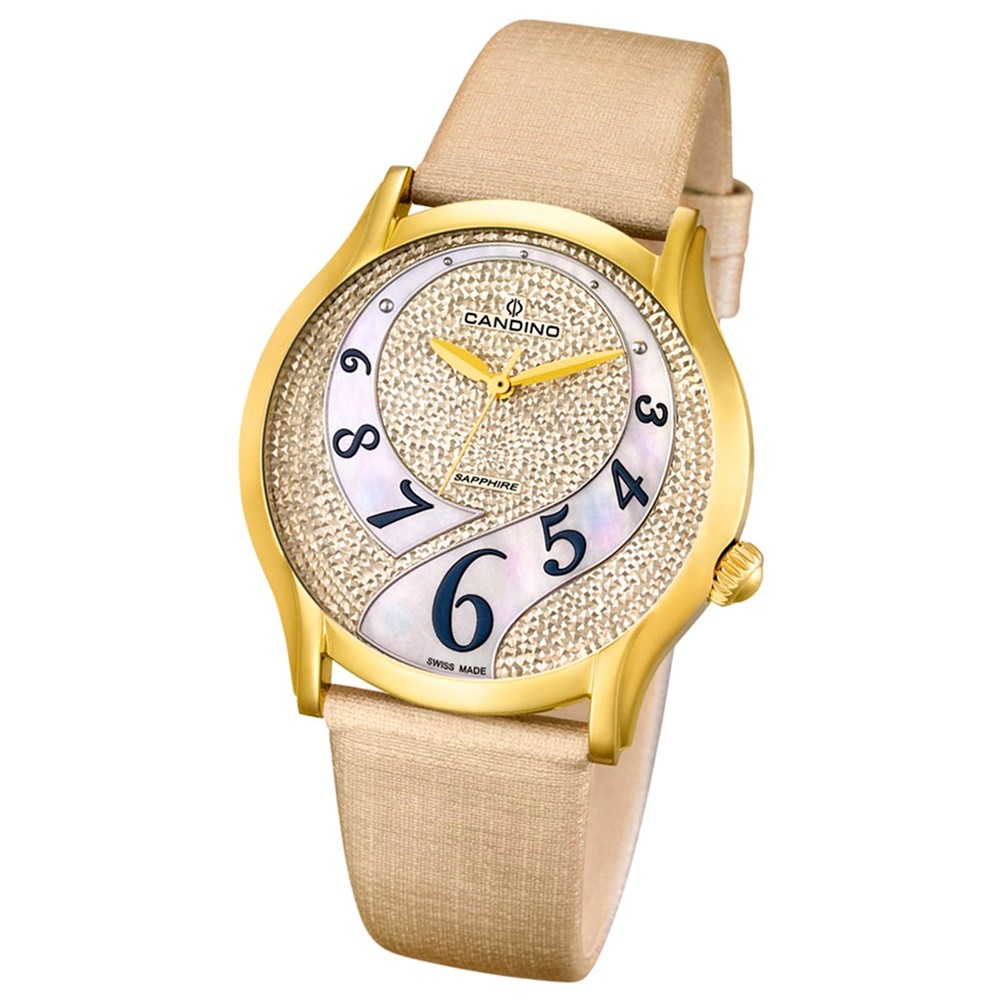 CANDINO Damen-Uhr - Elegance Flair - Analog - Quarz - Leder - UC4552/2