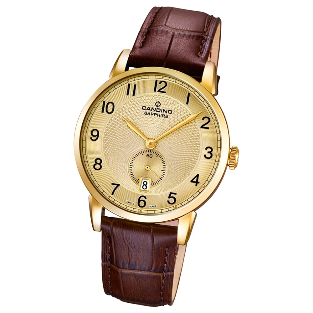 CANDINO Herren-Uhr - Classic Timeless - Analog - Quarz - Leder - UC4592/3