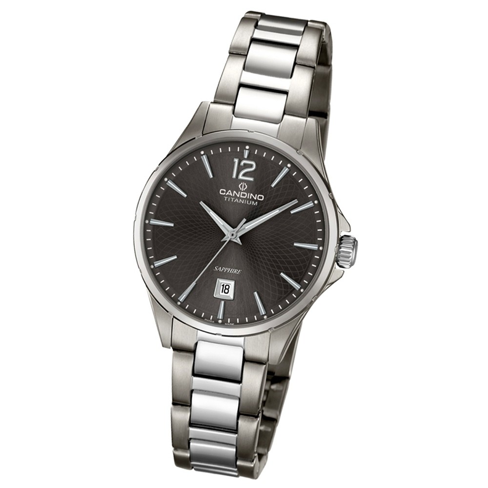 CANDINO Klassische Damen-Armbanduhr Elegance analog Quarz silbergrau UC4608/3