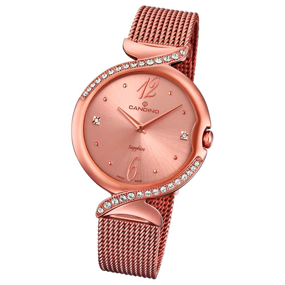 Candino Damen-Uhr Edelstahl roségold C4613/2 Quarz Elegance Flair UC4613/2