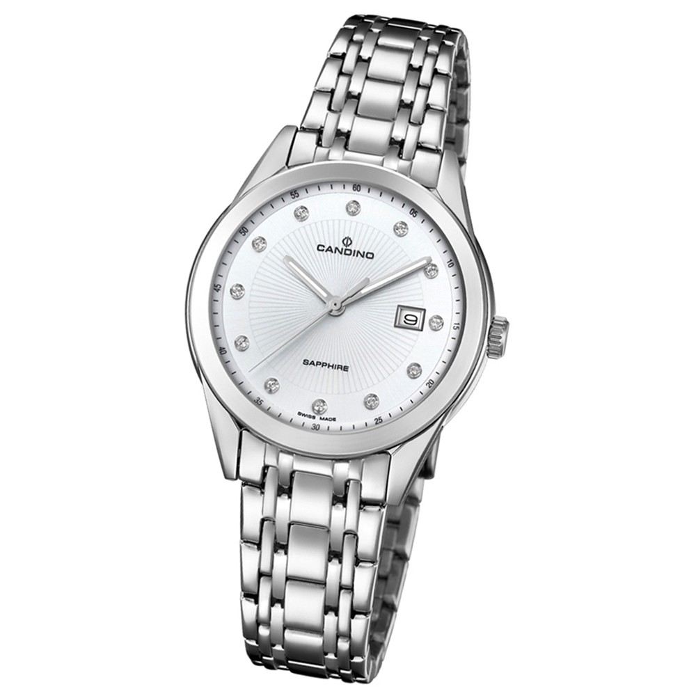 Candino Damen-Armbanduhr Edelstahl silber C4615/3 Quarz Klassisch UC4615/3
