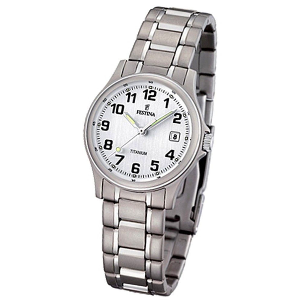 FESTINA Damen-Armbanduhr analog Quarz Titan UF16459/1