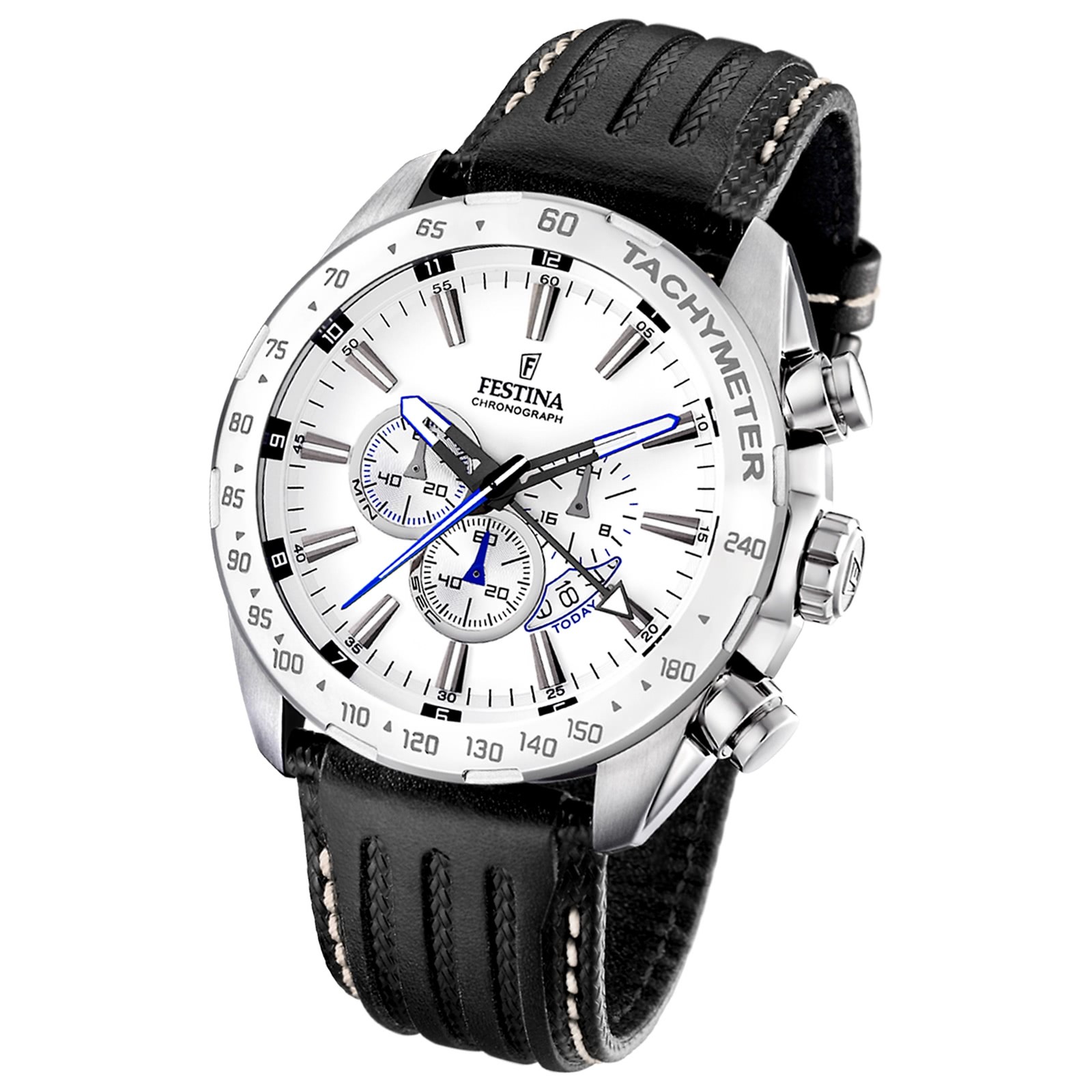 FESTINA Herrenuhr Chrono Sport Uhren weiß Chronograph UF16489/1