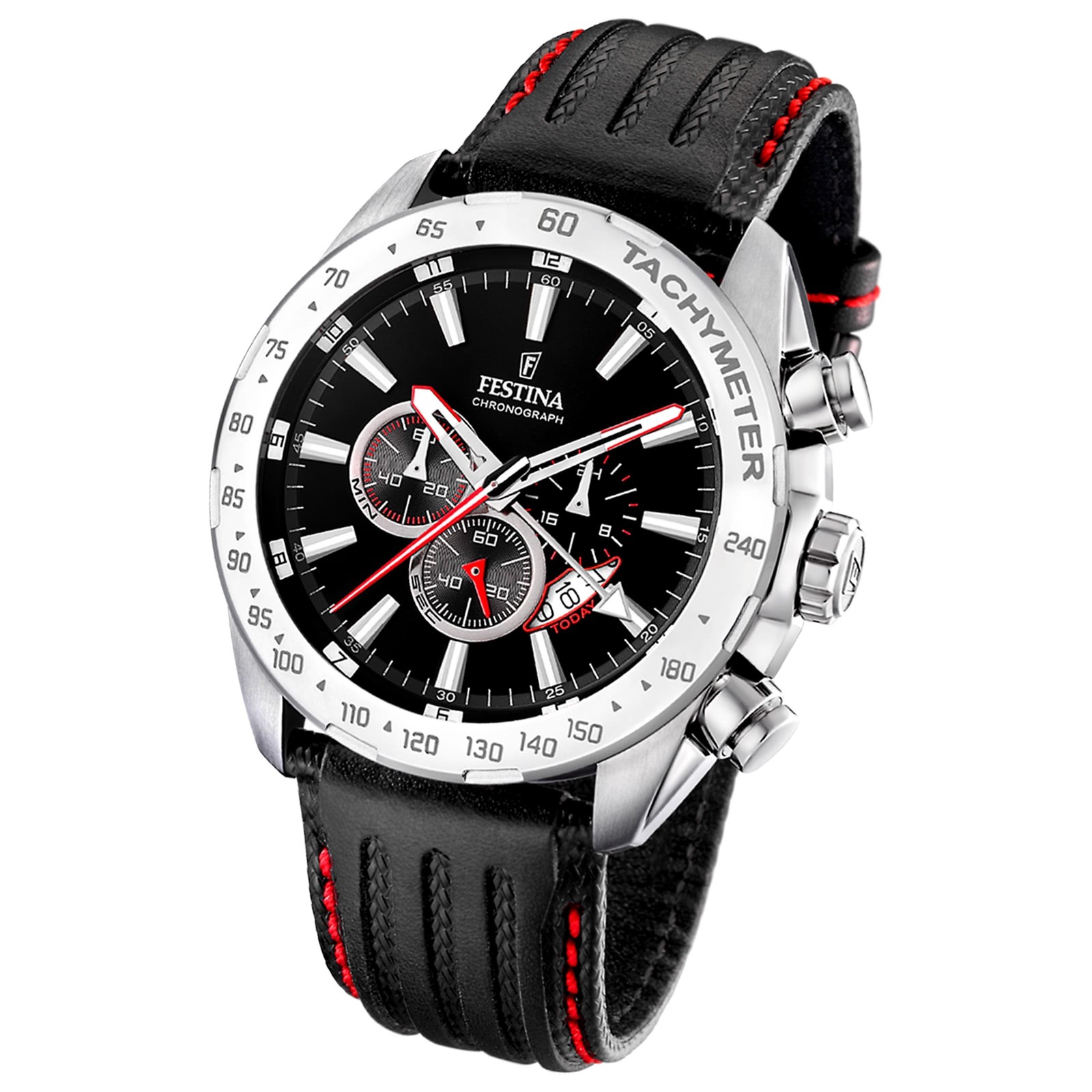 FESTINA Herrenuhr Chrono Sport Uhren schwarz Sport Chronograph UF16489/5