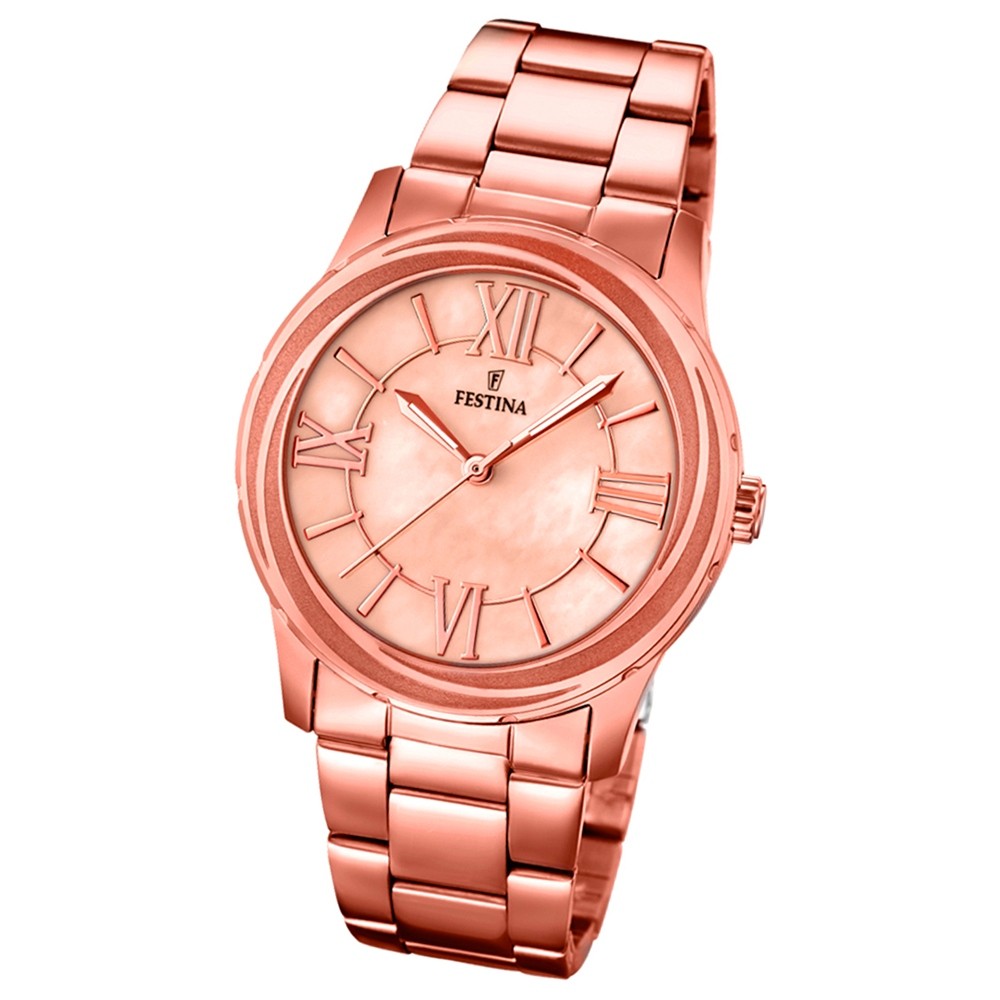 FESTINA Damen-Armbanduhr Mademoiselle analog Quarz Edelstahl UF16725/2