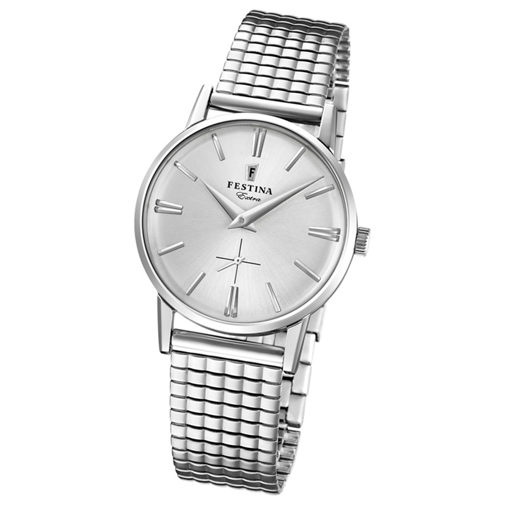 FESTINA Damen-Uhr Extra Kollektion F20256/1 Quarz Edelstahl silber UF20256/1