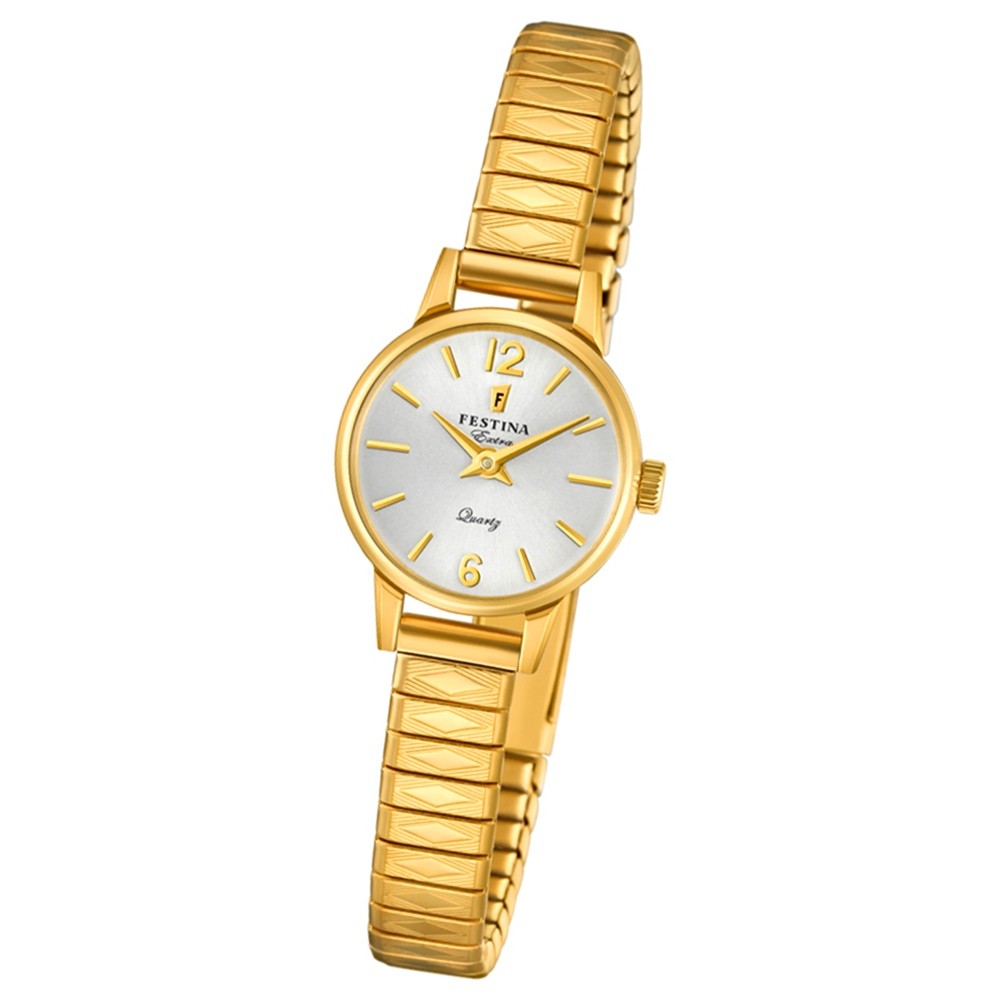 FESTINA Damen-Uhr Extra Kollektion F20263/1 Quarz Edelstahl gold UF20263/1