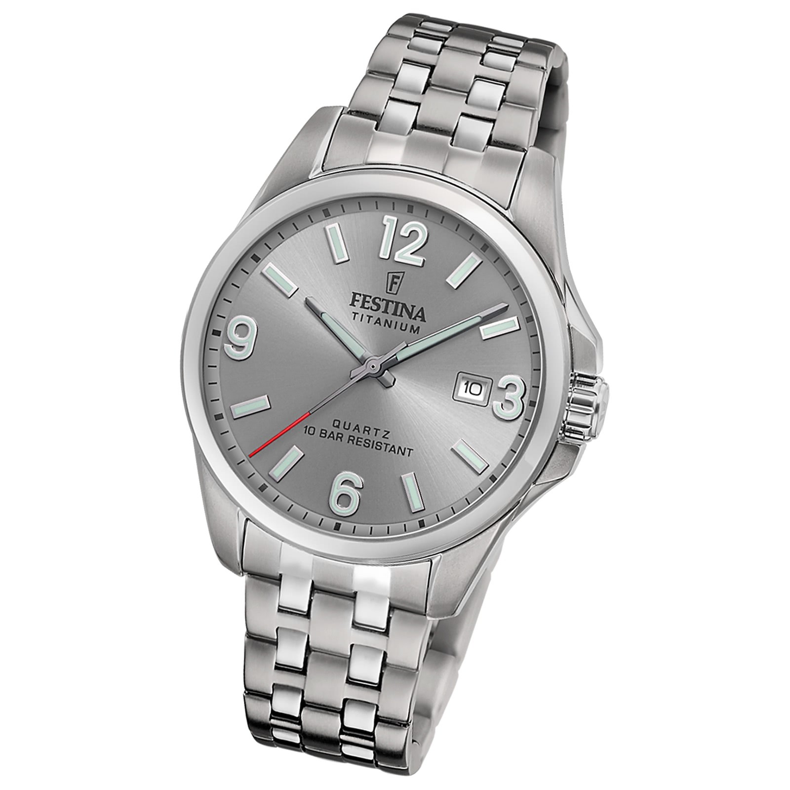 Festina Herrenuhr Titanium Armbanduhr Titan Edelstahl UF20696/2