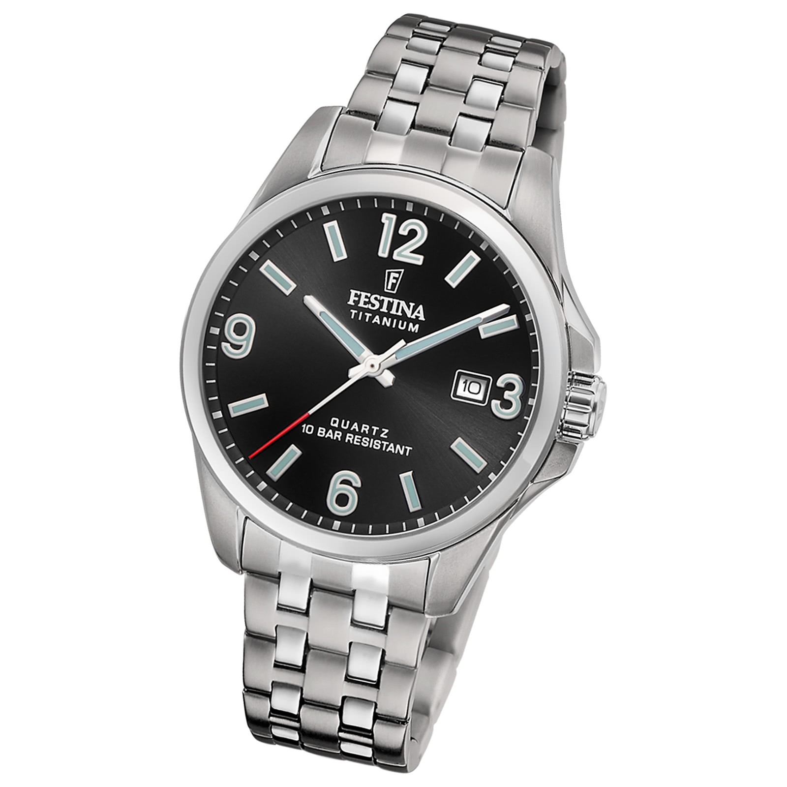 Festina Herrenuhr Titanium Armbanduhr Titan Edelstahl UF20696/3