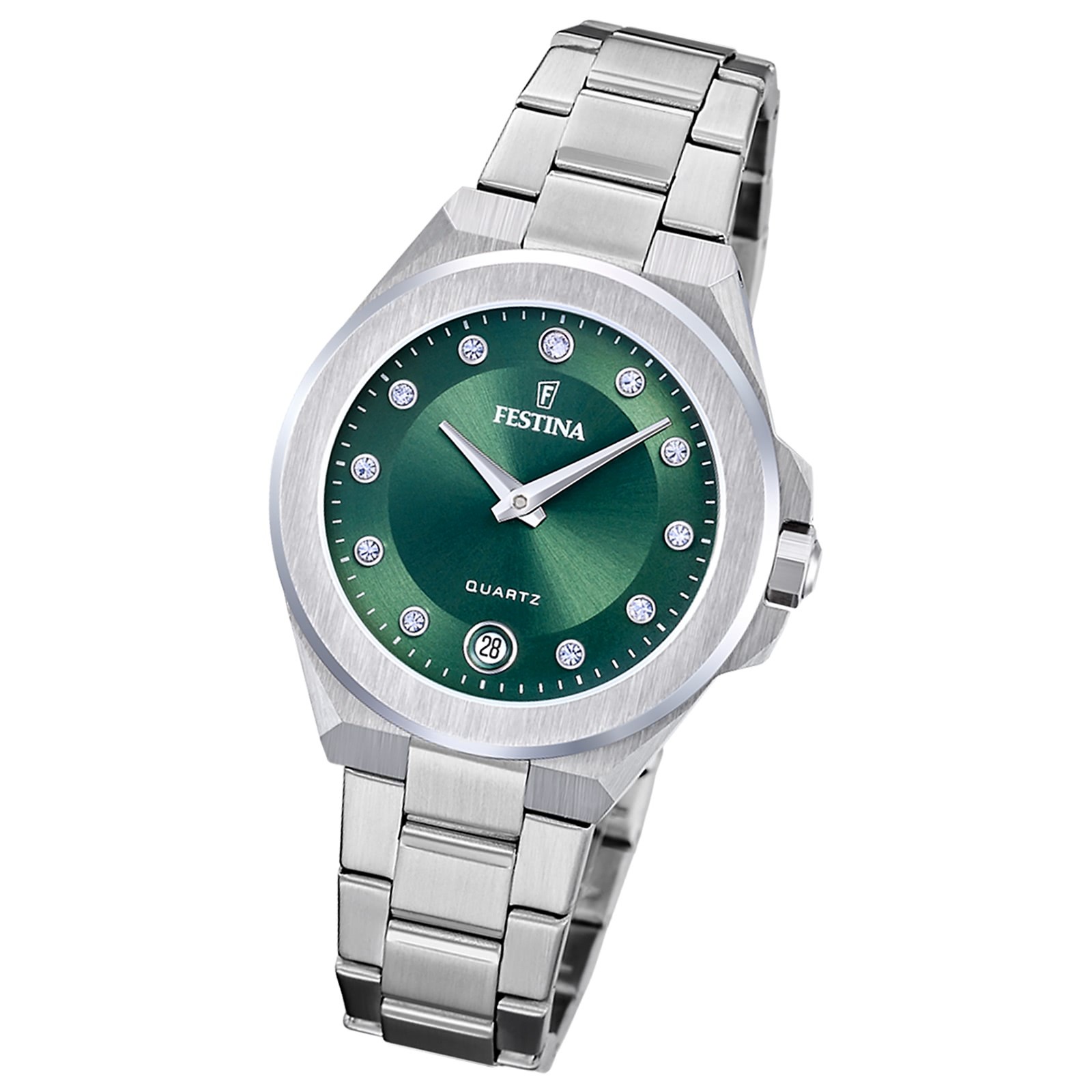 Festina Damenuhr Mademoiselle Armbanduhr Edelstahl silber UF20700/4