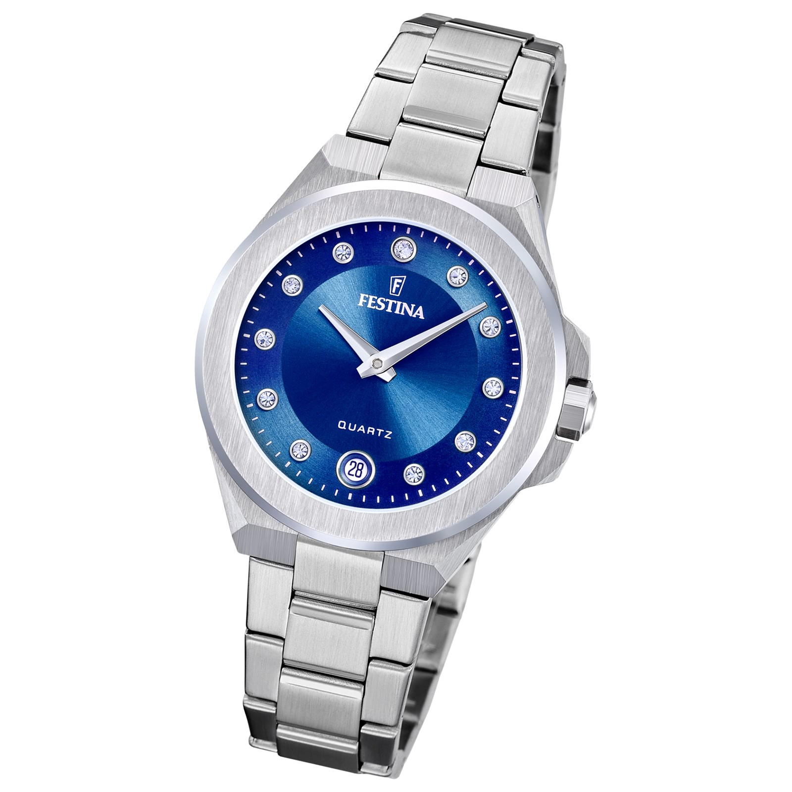 Festina Damenuhr Mademoiselle Armbanduhr Edelstahl silber UF20700/5