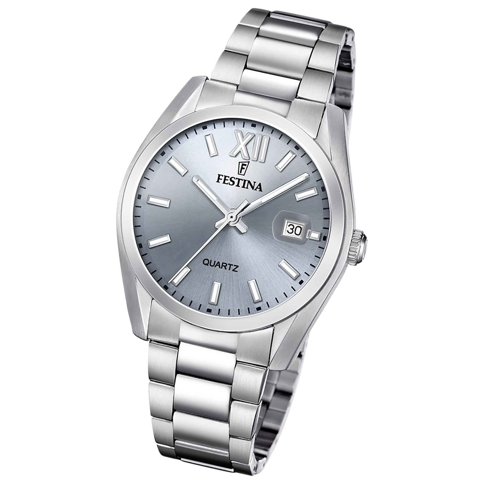 Festina Herrenuhr Klassik Armbanduhr Edelstahl silber UF20707/1