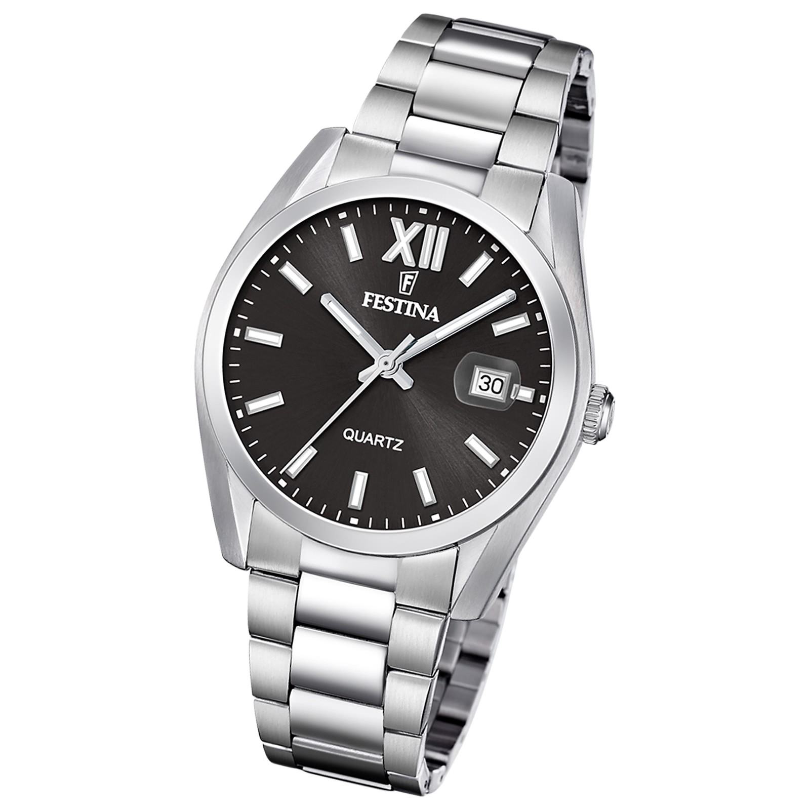 Festina Herrenuhr Klassik Armbanduhr Edelstahl silber UF20707/6