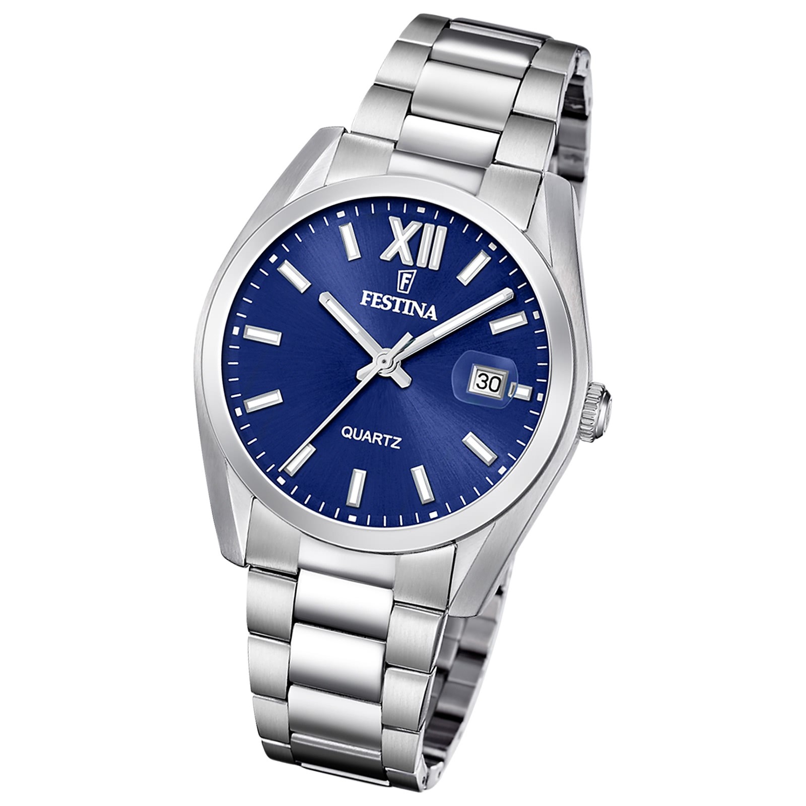 Festina Herrenuhr Klassik Armbanduhr Edelstahl silber UF20707/7