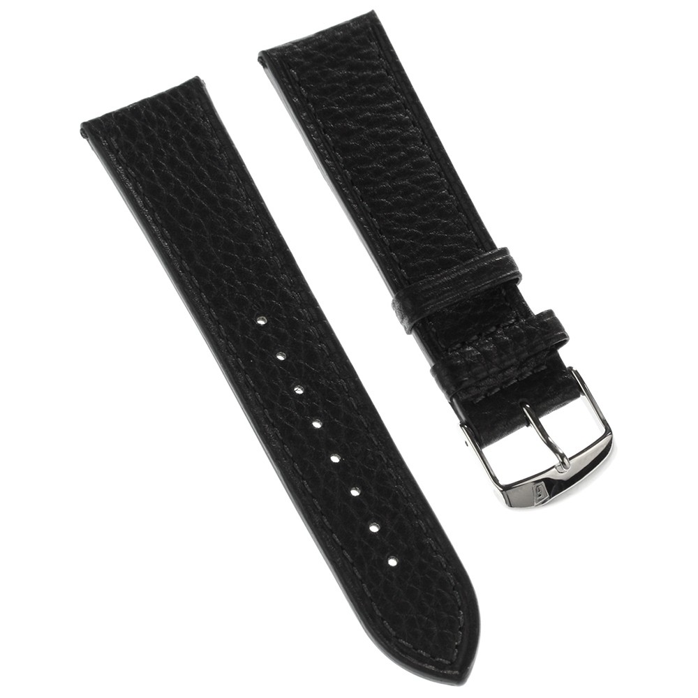 Festina Herren Uhrenarmband 24mm Leder-Band schwarz für Festina F16784 F16783 UFA16784/S