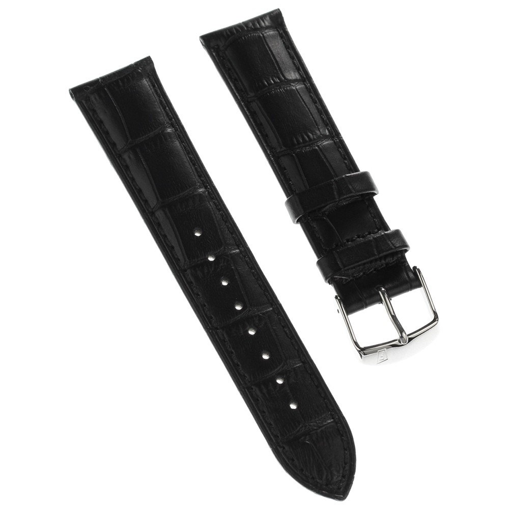 Festina Herren Uhrenarmband 22mm Leder-Band schwarz für Festina F16823 F16822 UFA16823/S