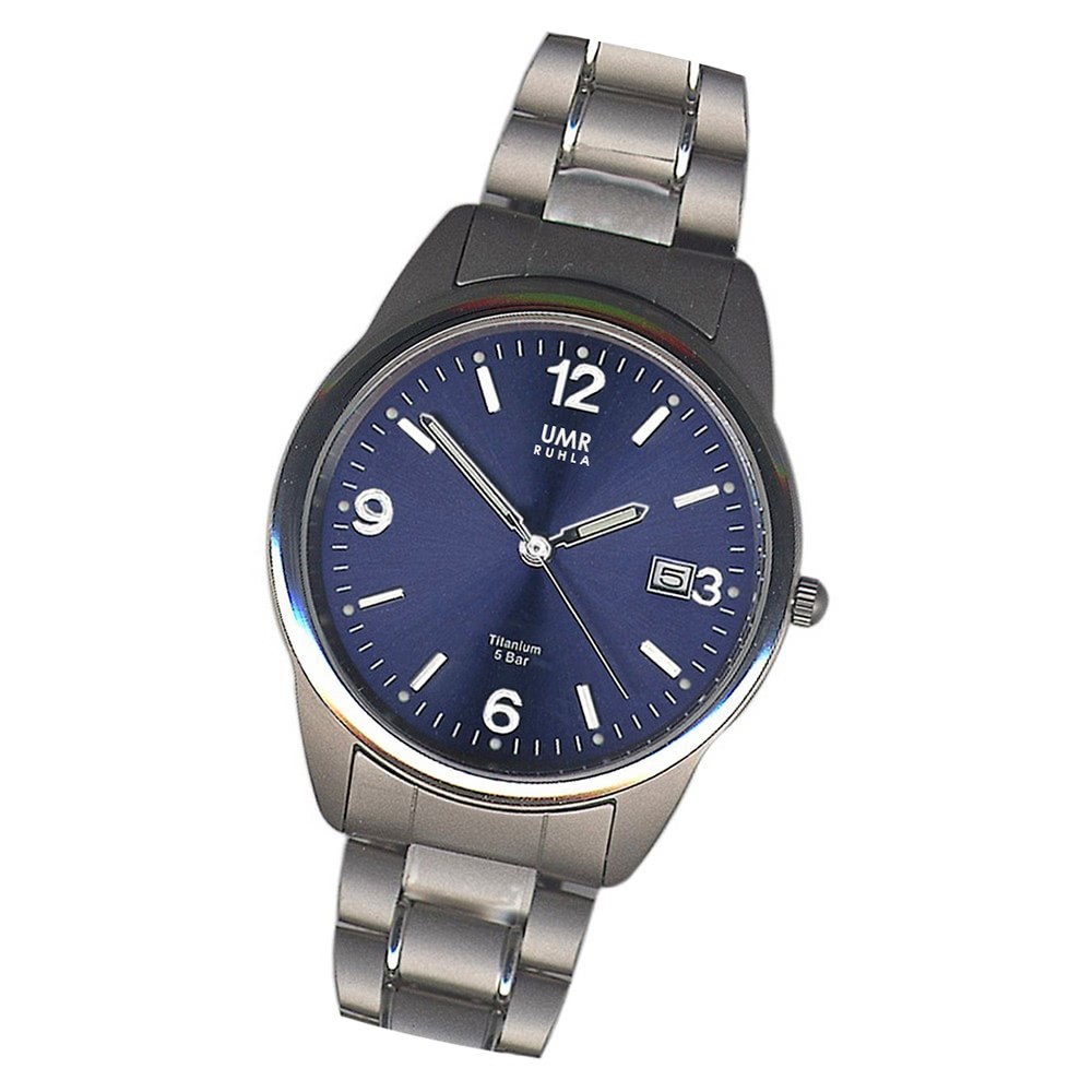 GARDE Herren Armbanduhr Quarzuhr Elegance 1310-4 Titan-Armband Uhr UGA13104