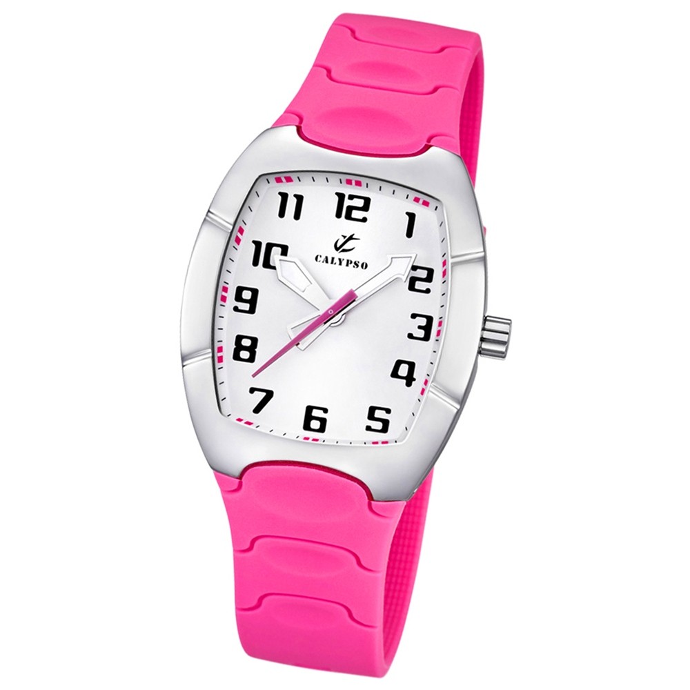 CALYPSO Damen-Uhr - Trend - Analog - Quarz - PU - UK5161/D