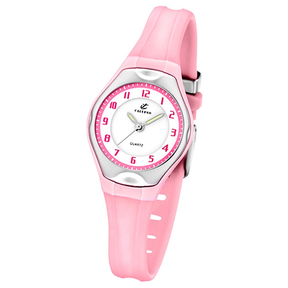 Calypso Jugenduhr Mädchen rosa Analog Calypso Uhren Kollektion UK5163/L