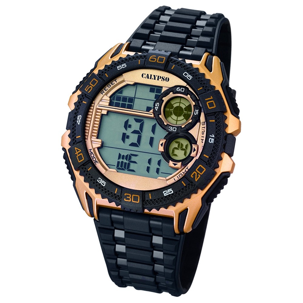 CALYPSO Herren-Uhr - Digital for Man - digital - Quarz - PU - UK5670/2