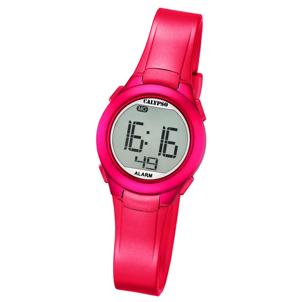 Calypso Damen-Armbanduhr Dame/Boy digital Quarz PU pink UK5677/4