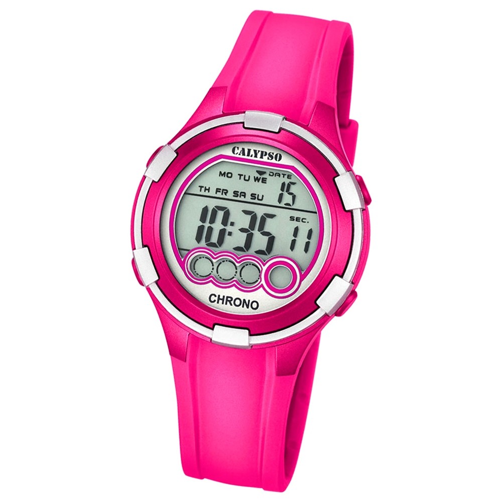 Calypso Damen-Armbanduhr Digital for Woman digital Quarz PU fuchsie UK5692/6