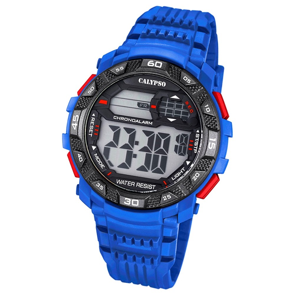 Calypso Herren-Armbanduhr Digital for Man digital Quarz PU blau UK5702/2