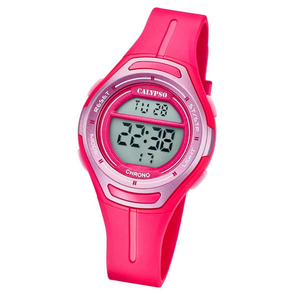 Calypso Armbanduhr Damen K5727/5 Quarzuhr PU pink UK5727/5