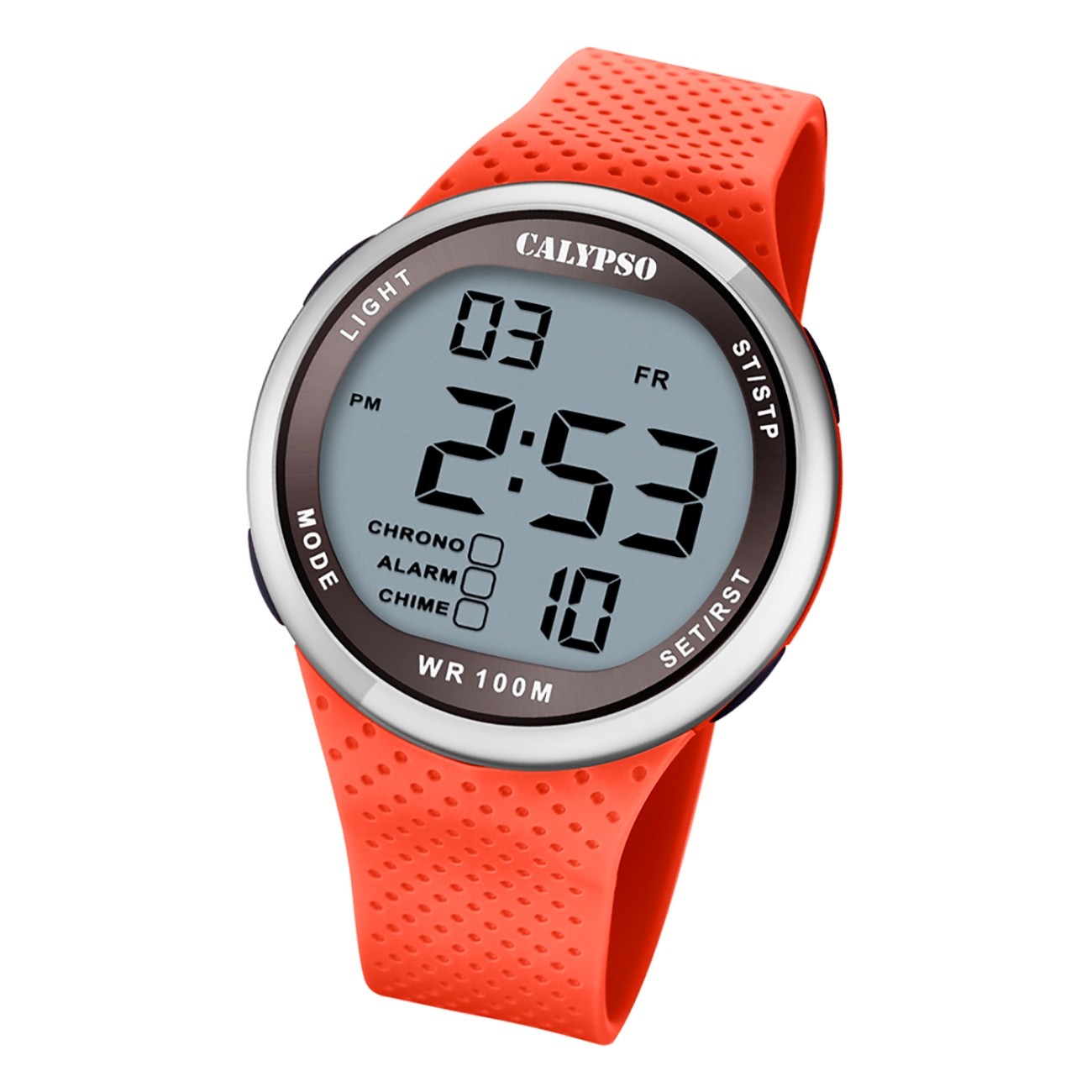 Calypso Herren Jugend Armbanduhr K5785/2 Digital Kunststoff orange UK5785/2