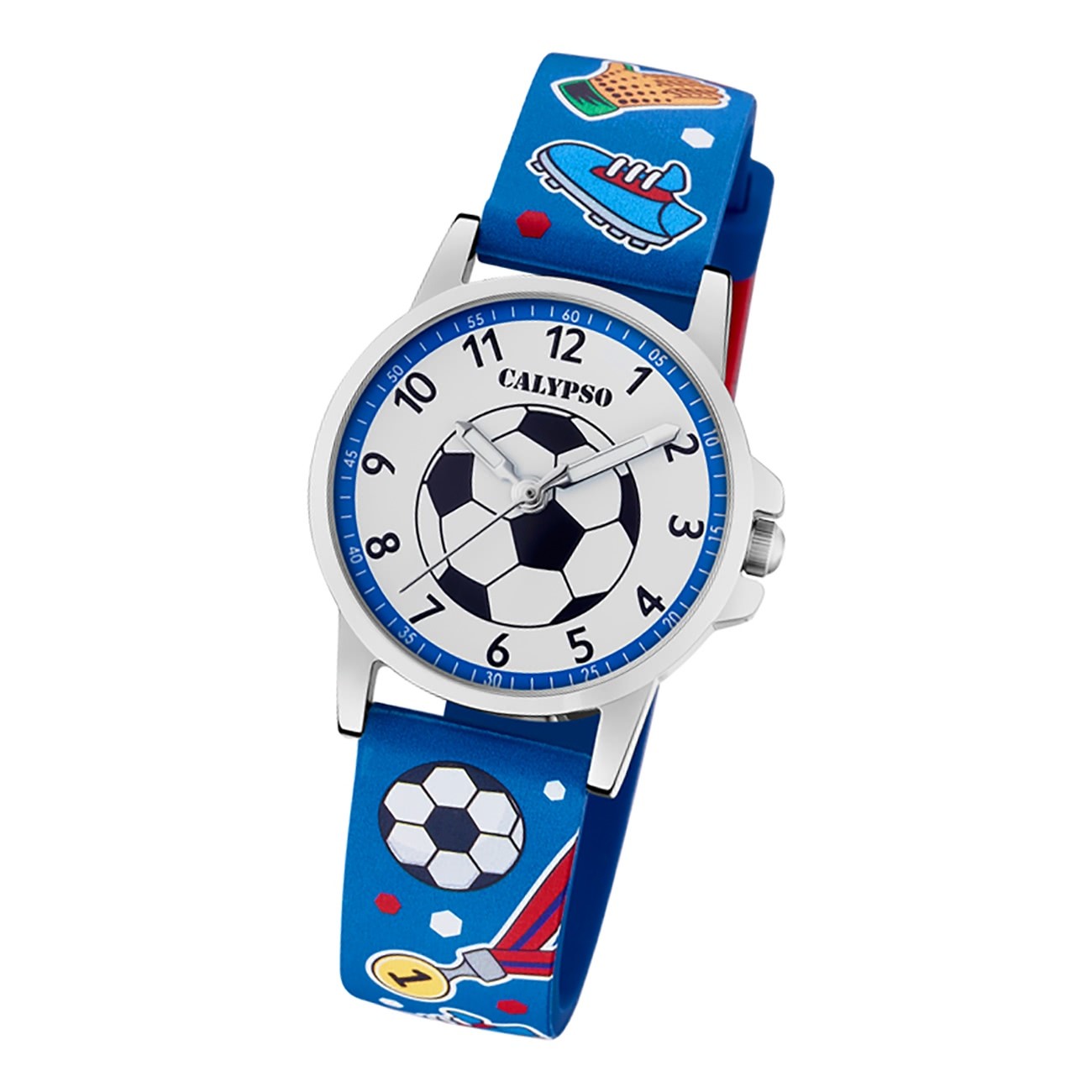 Calypso Kinder Armbanduhr Junior K5790/1 Analog Kunststoff blau UK5790/1