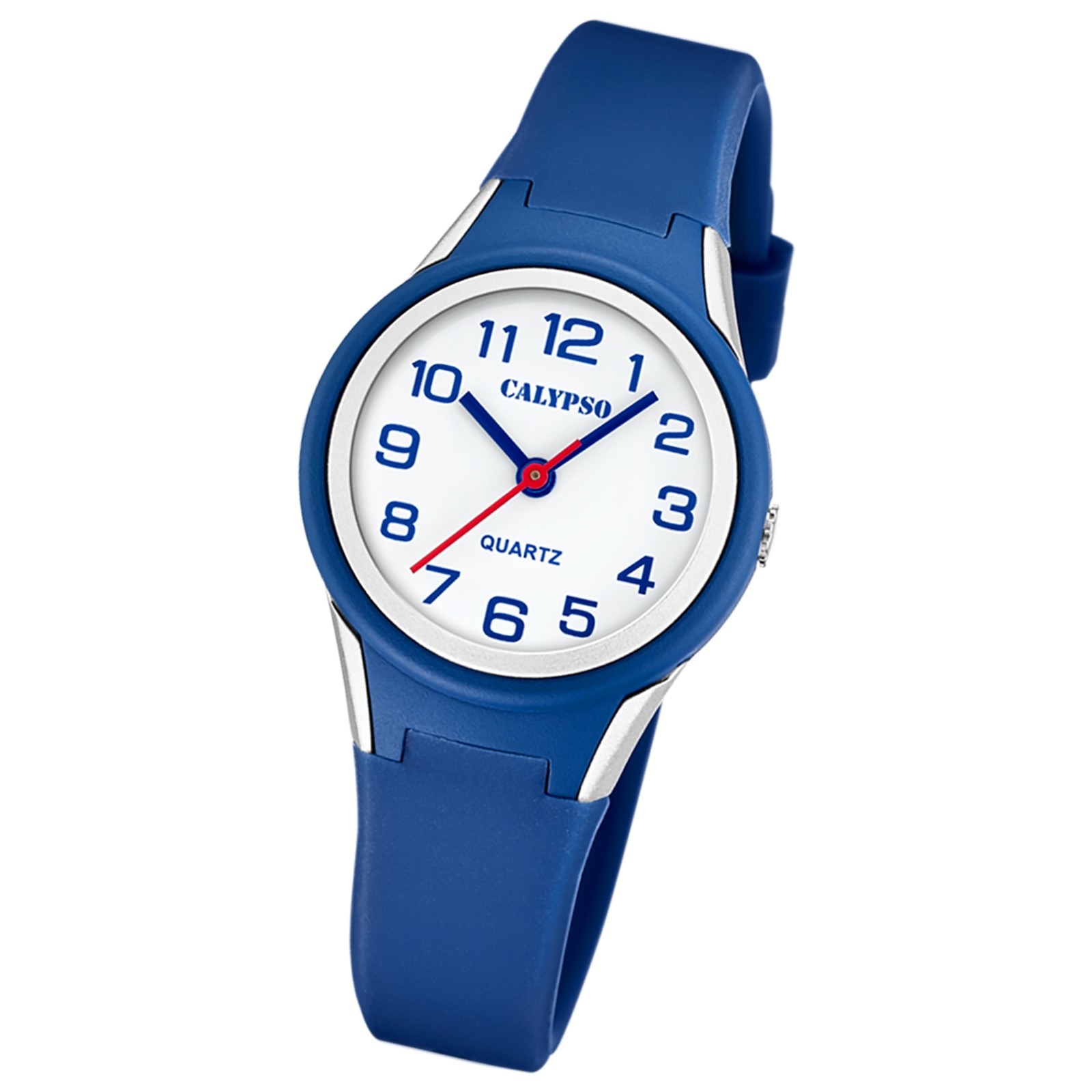 Calypso Jugenduhr Kautschuk blau Calypso Junior Armbanduhr UK5834/3