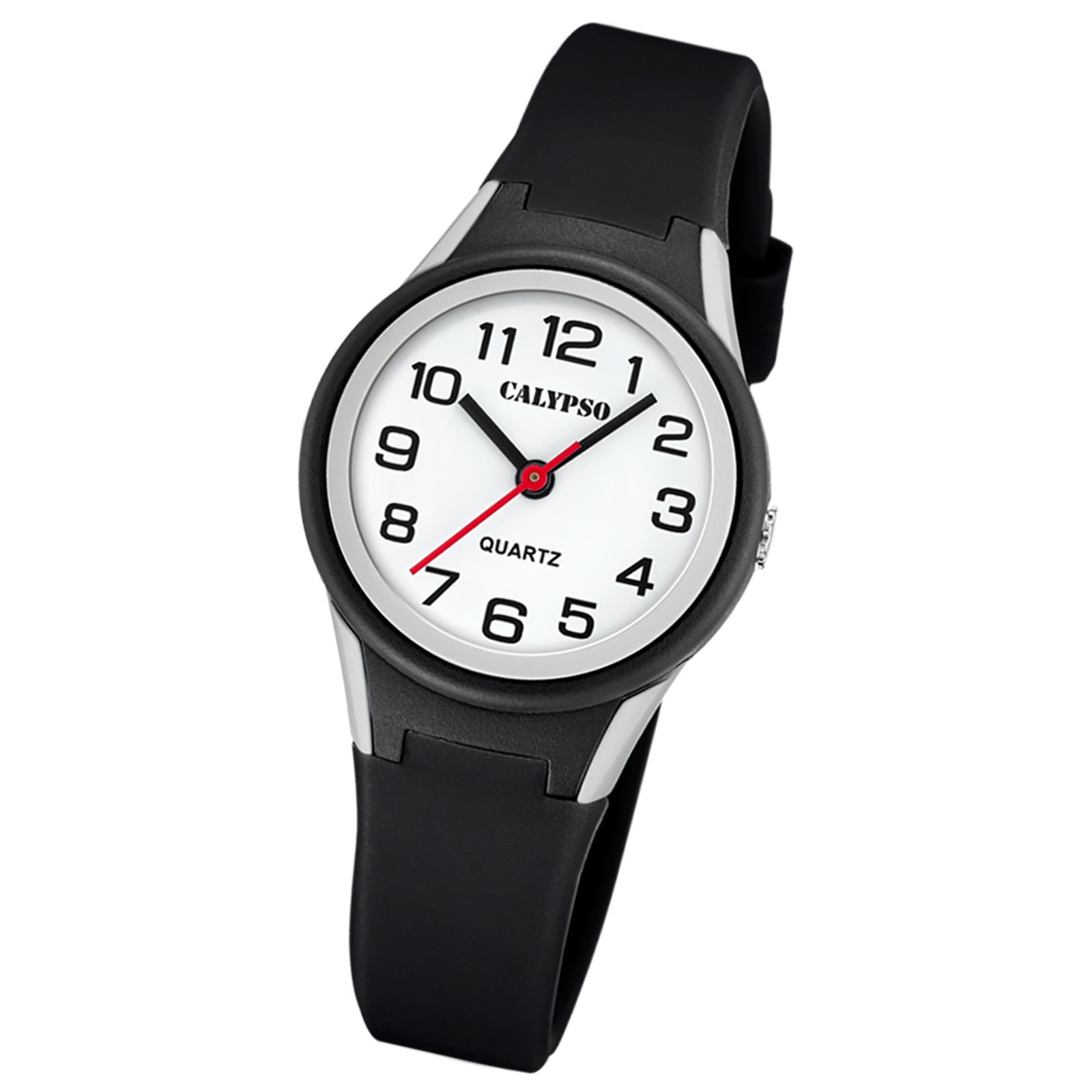 Calypso Jugenduhr Kautschuk schwarz Calypso Junior Armbanduhr UK5834/4