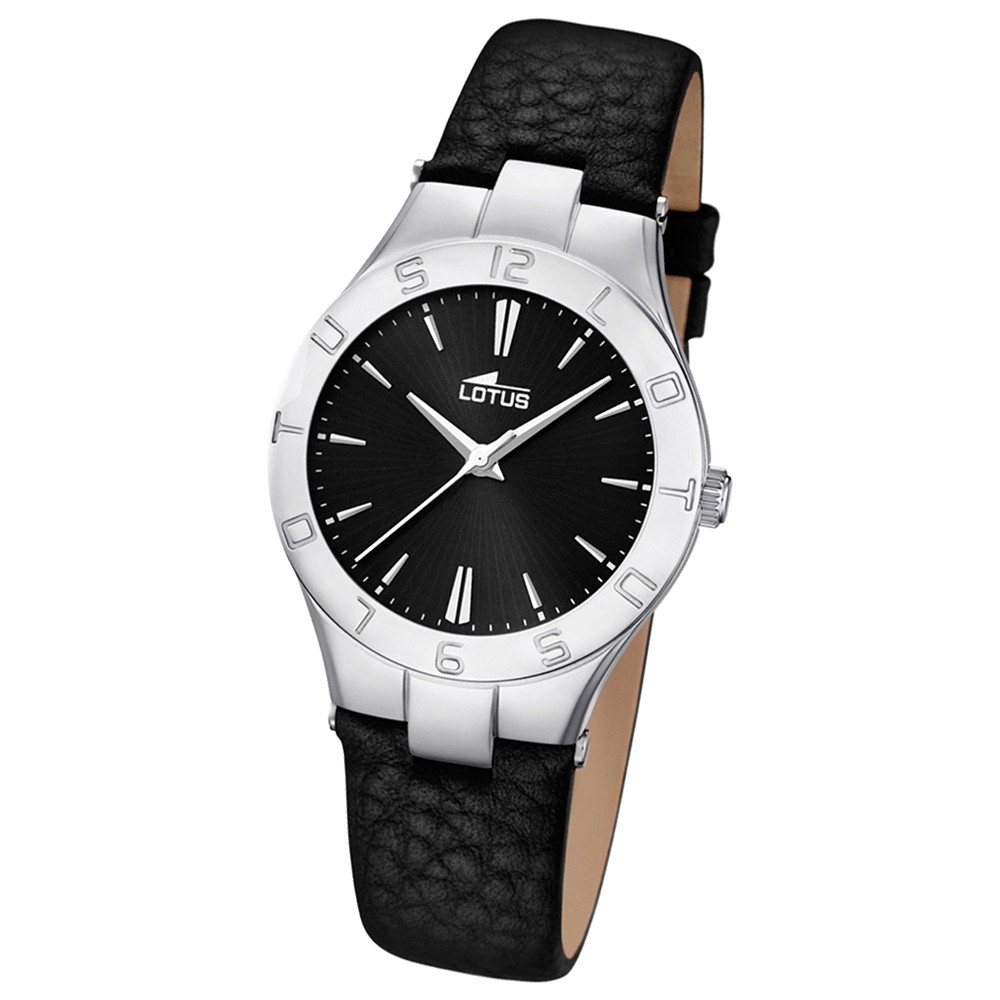 LOTUS Damen-Armbanduhr Trendy analog Quarz Leder UL15899/2