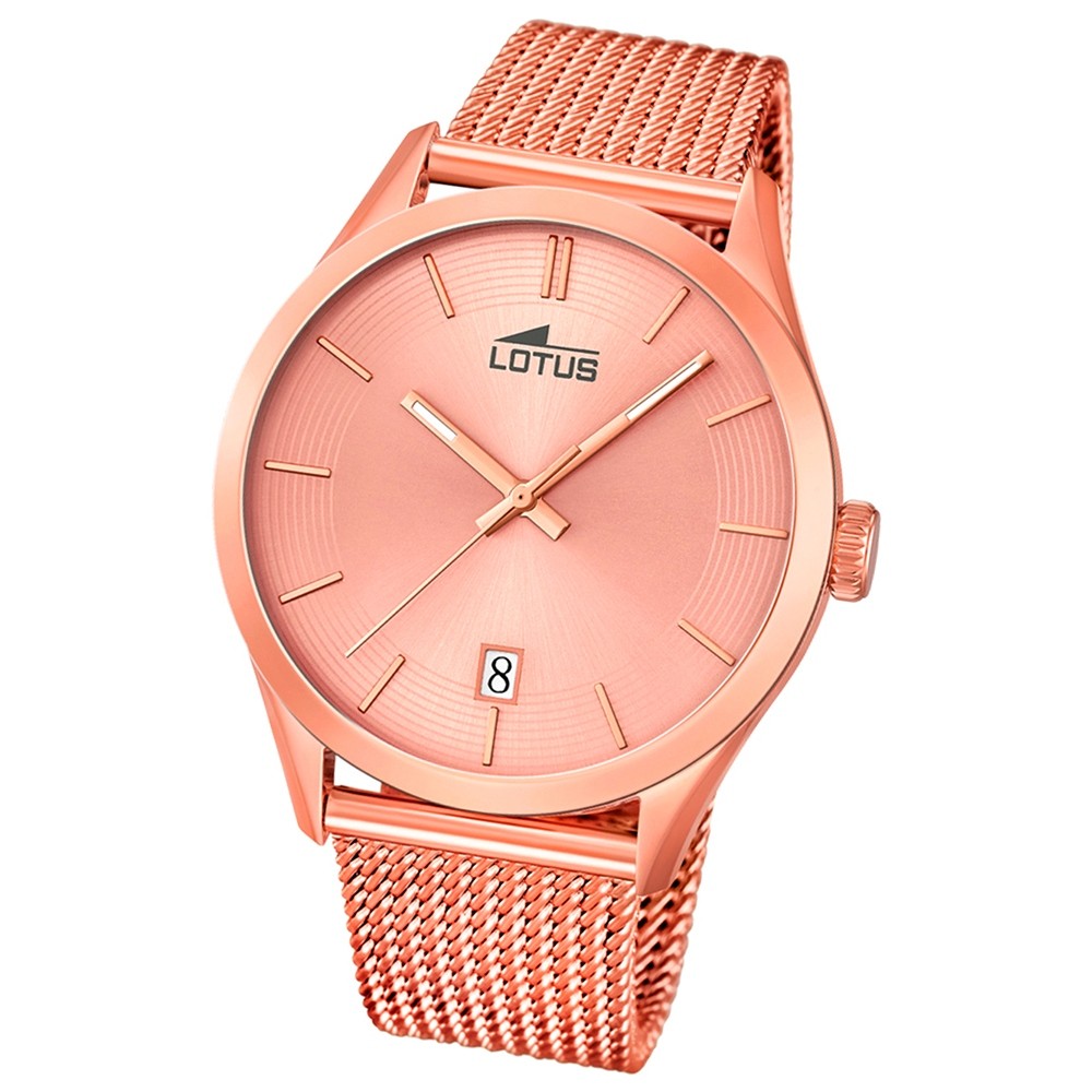 LOTUS Unisex-Uhr - Minimalist - Analog - Quarz - Edelstahl - UL18110/1