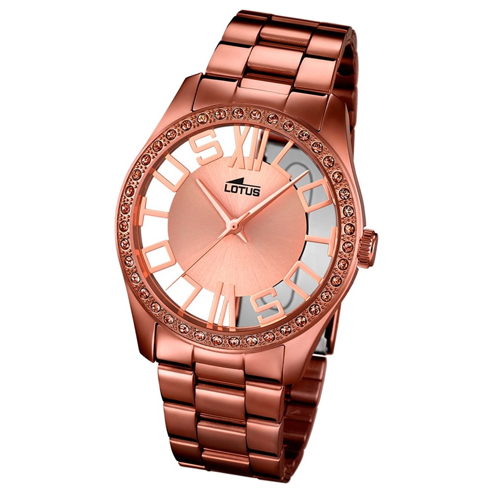 LOTUS Damen-Uhr - Woman/Trendy/Lady - Analog - Quarz - Edelstahl - UL18129/1