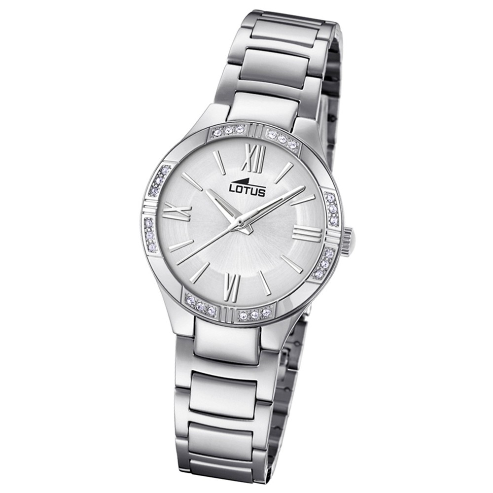 Lotus Damen-Armbanduhr Edelstahl silber 18387/1 Quarz Grace UL18387/1