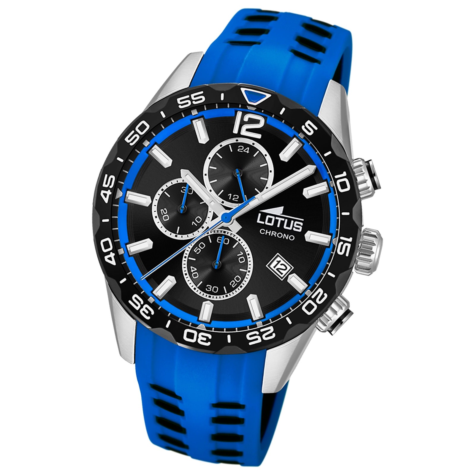 LOTUS Herren Armbanduhr Lotus R 18590/2 Quarz PU blau UL18590/2