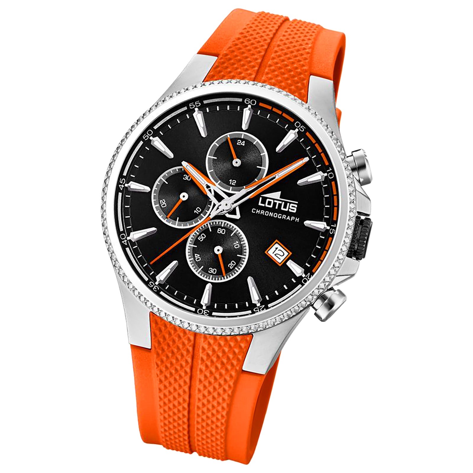 Lotus Herrenuhr -R- Armbanduhr PU orange UL18621/4