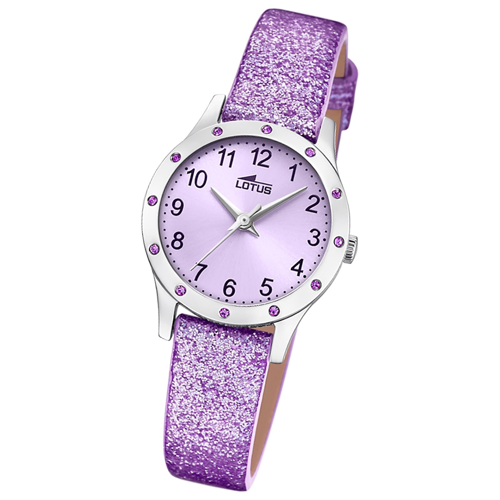 Lotus Kinderuhr Junior Armbanduhr Leder lila UL18624/3