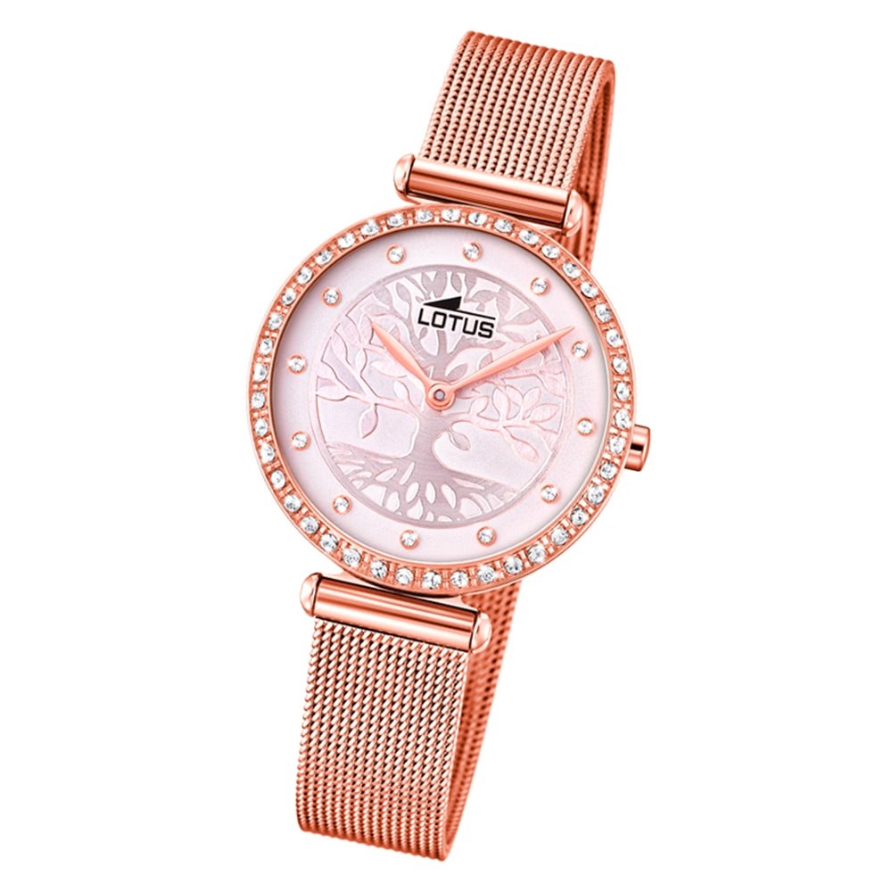 LOTUS Damen Armbanduhr Bliss 18711/2 Quarz Edelstahl rose UL18711/2