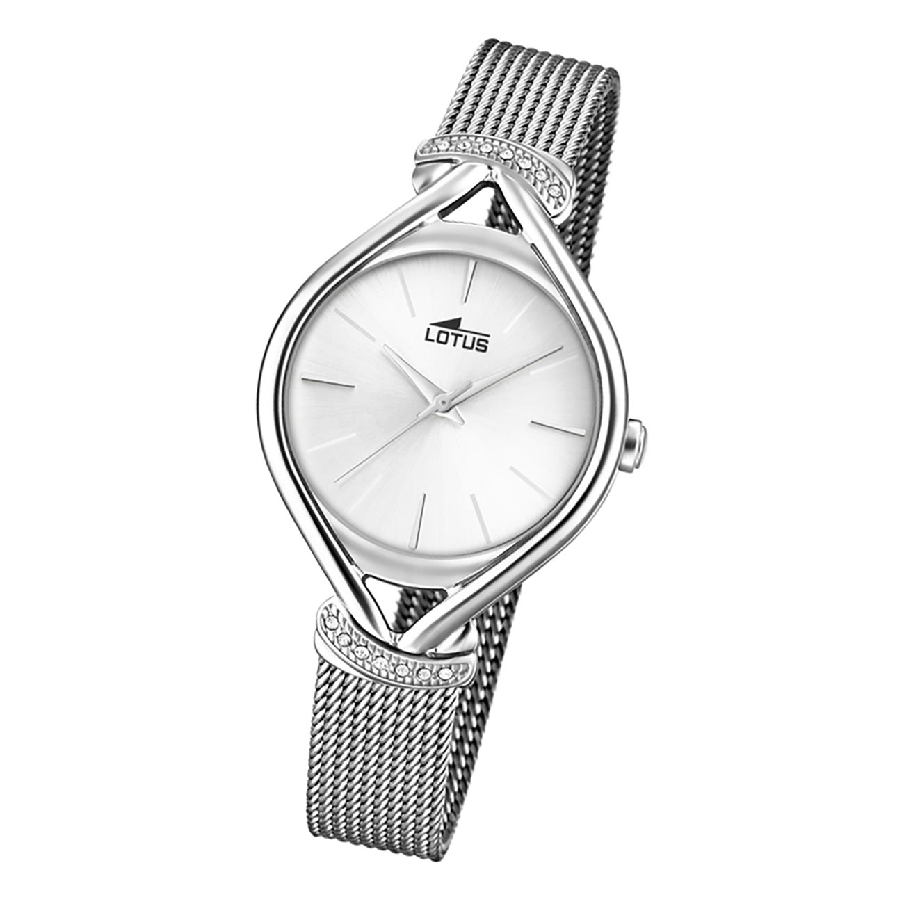 Lotus Damen Armbanduhr Bliss 18743/1 Analog Edelstahl silber UL18743/1