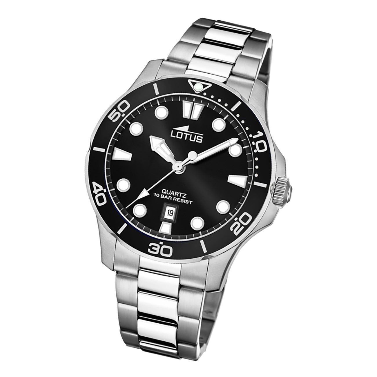 Lotus Damen Armbanduhr Sport 18762/2 Analog Edelstahl silber UL18762/2