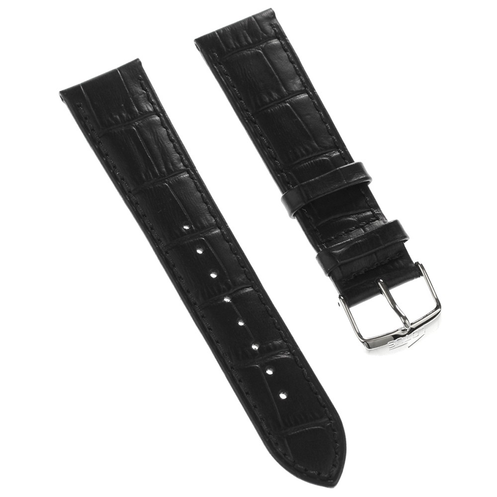 Lotus Herren Uhrenarmband 22mm Leder-Band schwarz für Lotus L15961 L15956 L15960 ULA15961/S