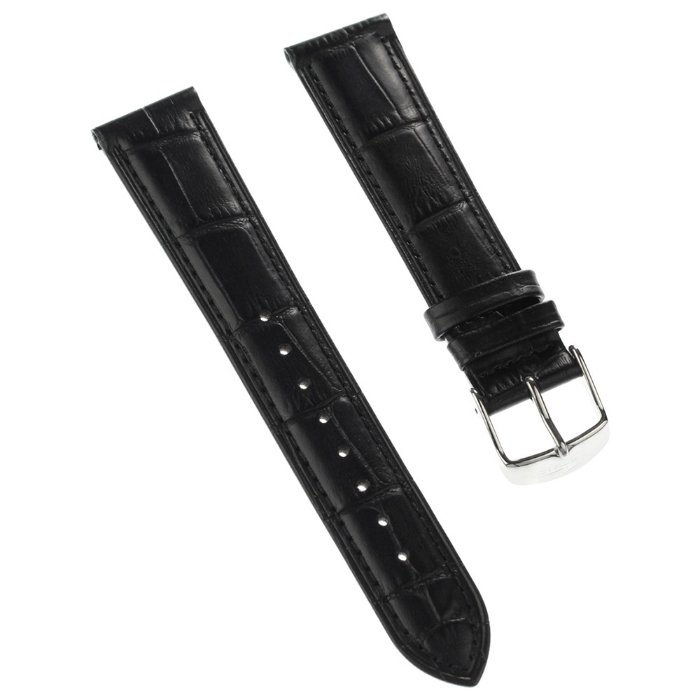 Lotus Herren Uhrenarmband 20mm Leder-Band schwarz für Lotus L15978 ULA15978/S