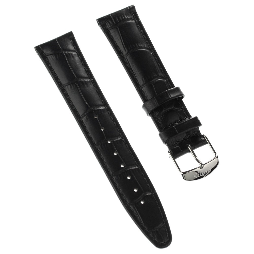 Lotus Herren Uhrenarmband 21mm Leder-Band schwarz für Lotus L18214 L18213 ULA18214/S