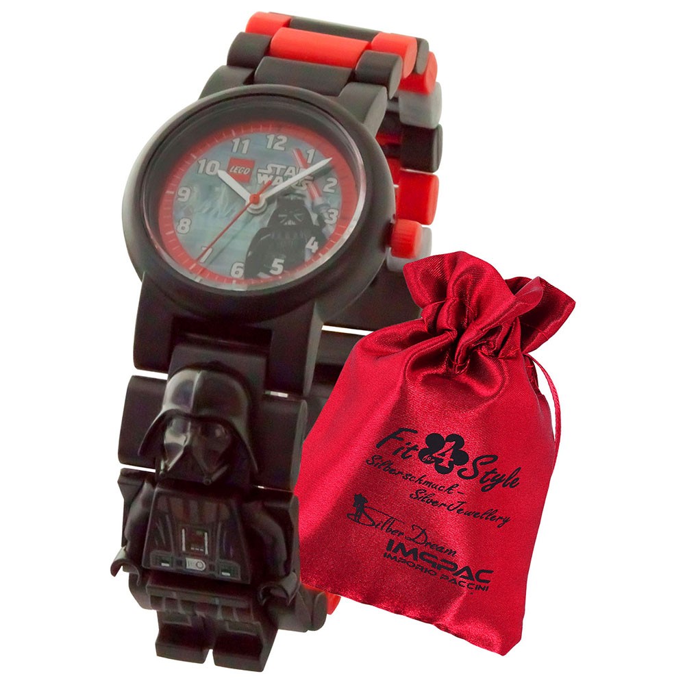 LEGO Star Wars Darth Vader 8021018 Kinder-Uhr mit Säckchen ULE8021018