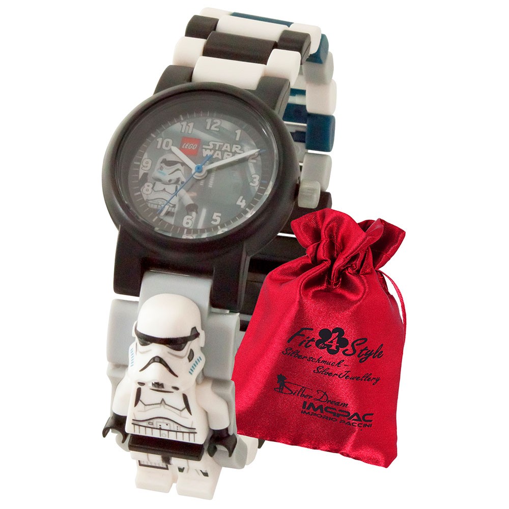 LEGO Star Wars Stormtrooper 8021025 Kinder-Uhr mit Säckchen ULE8021025