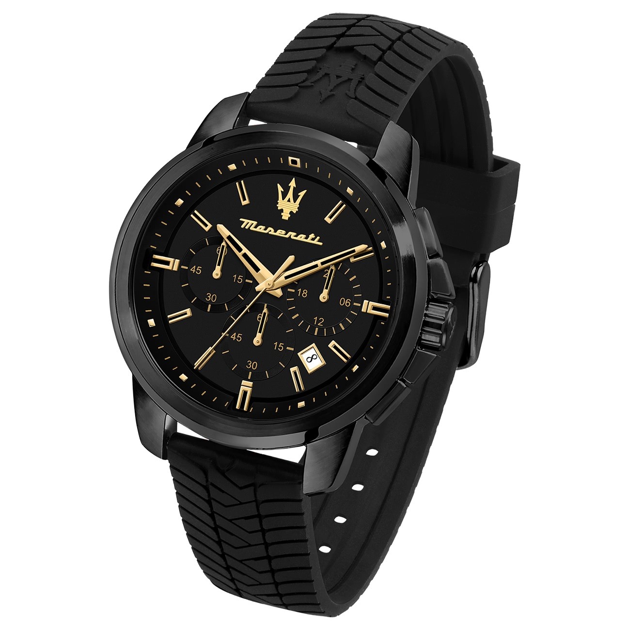 Maserati Herren Armbanduhr SUCCESSO Chrono Edelstahl UMAR8871621011
