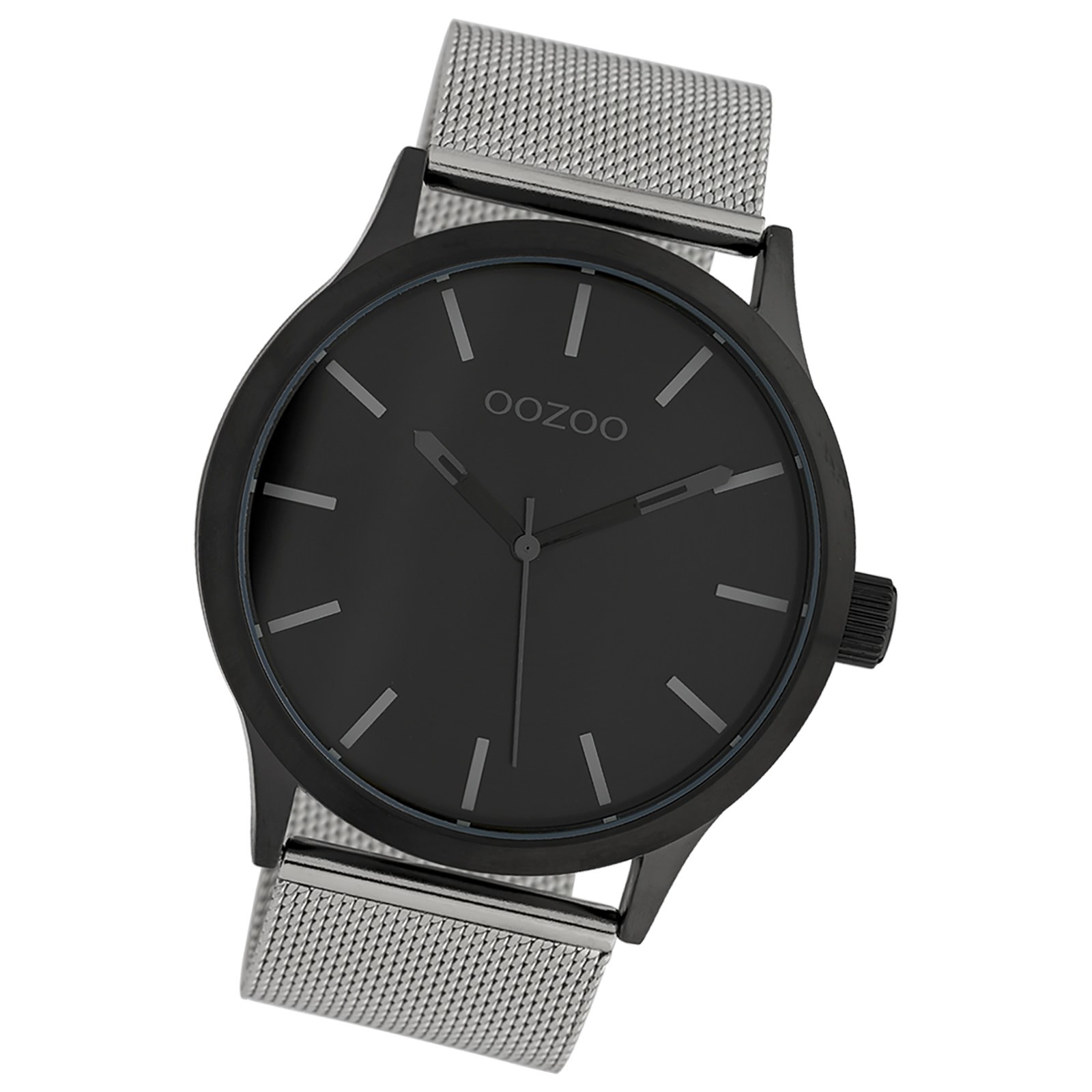 Oozoo Damen Armbanduhr Timepieces Analog Metall silber UOC10055